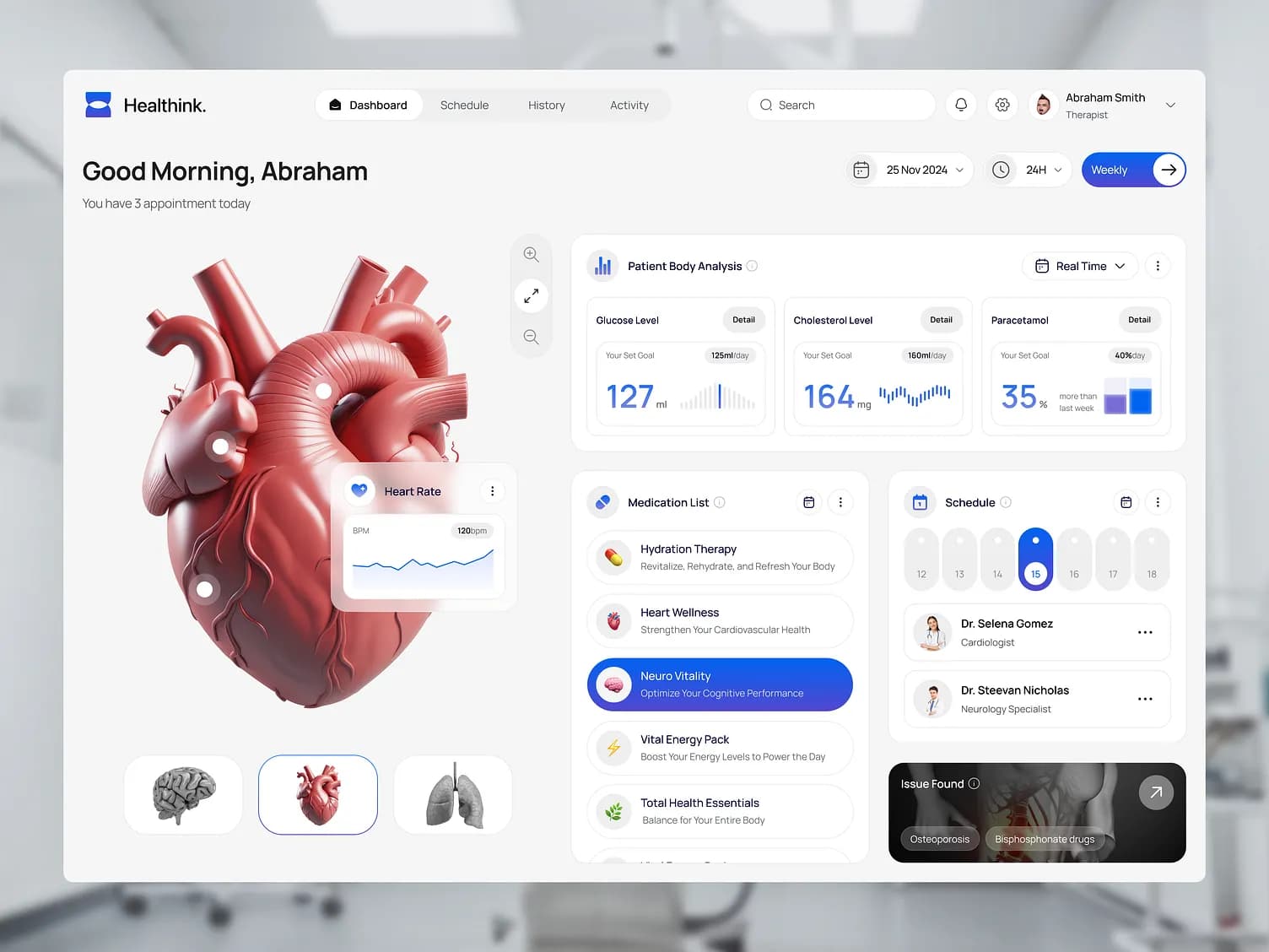 Healthcare Dashboard