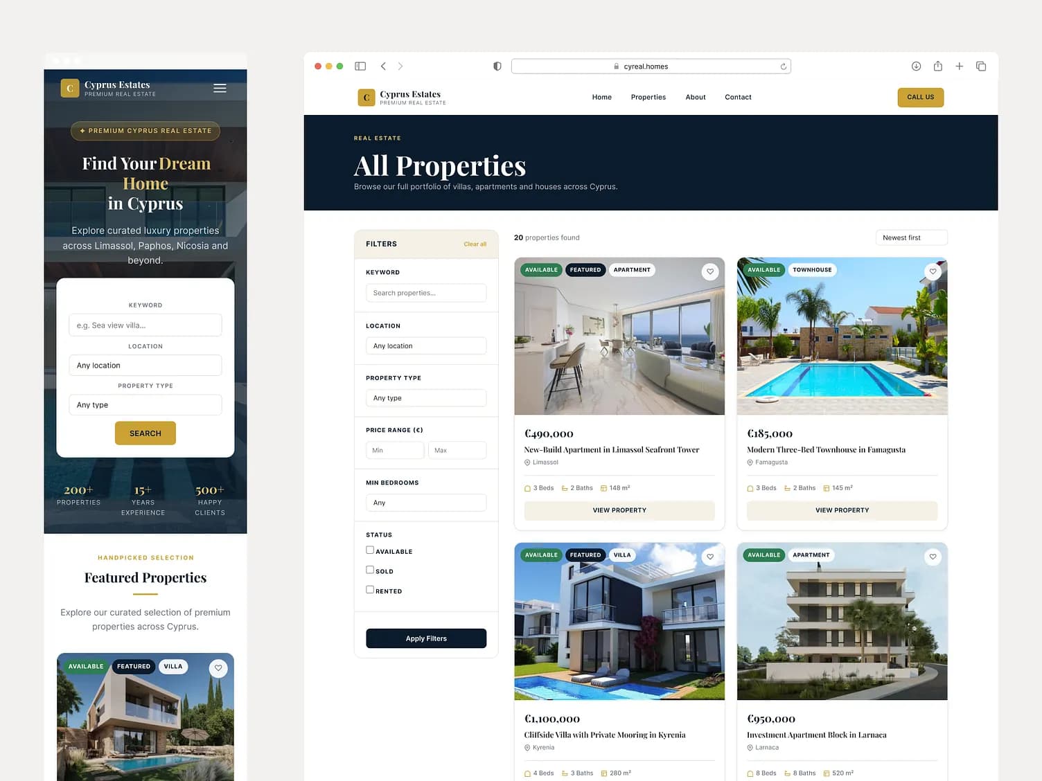 Real Estate Portal