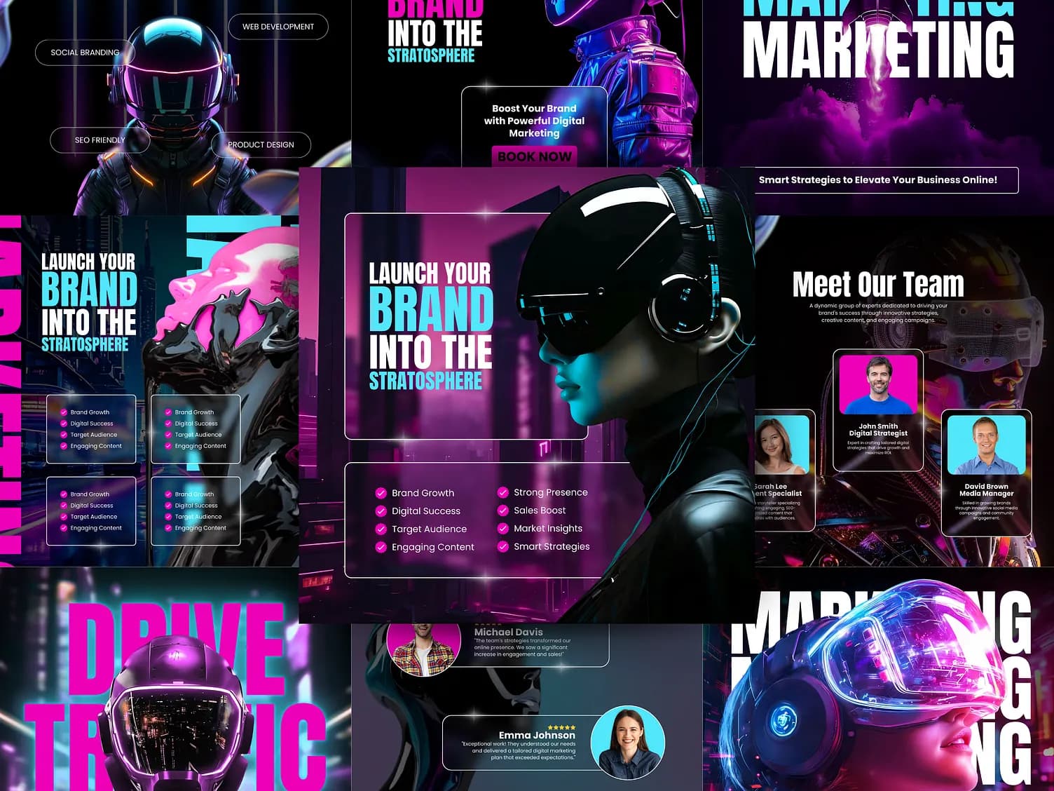 Marketing Poster Series